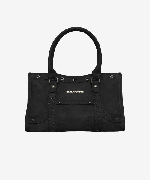 벨튼 로고 미니 토트백_블랙 Velton Logo Mini Tote Bag_Black