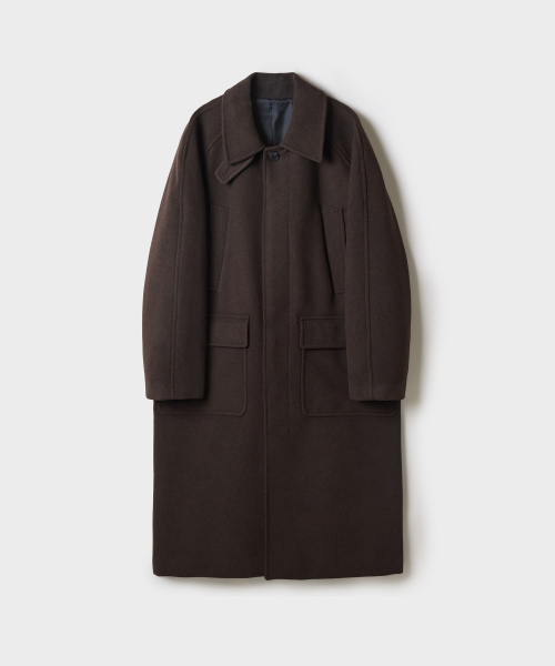 [Wool Blend] Balmacaan Coat_SPJWG4VM02