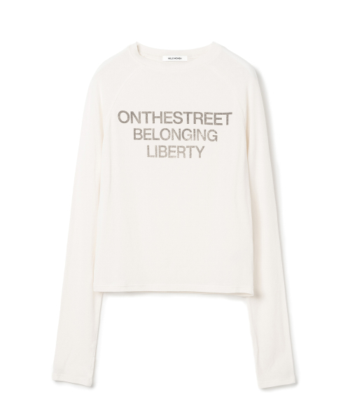 Hole Raglan T-Shirt [Ivory]