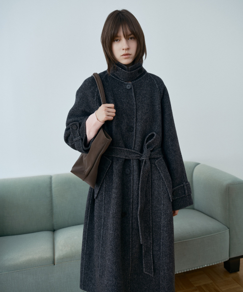 Fuzzy Alpaca Long Coat (H/M) J1CA720G