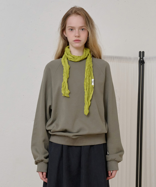 Raglan Sweatshirt_Khaki