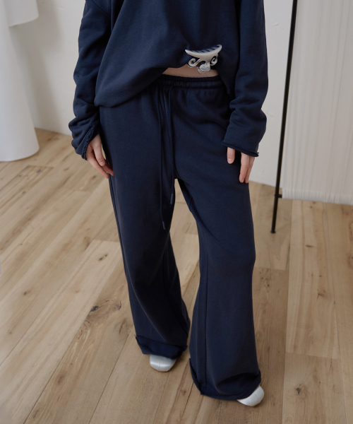Cut-Off Sweatpants_Navy