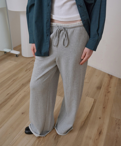 Cut-Off Sweatpants_Grey