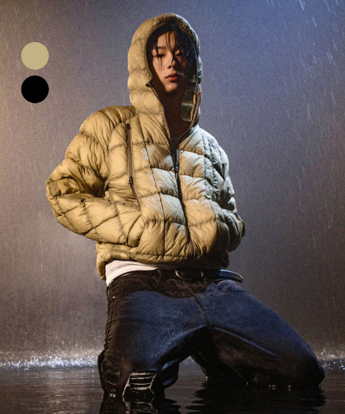 TWO FACE PUFFER JACKET (2color)