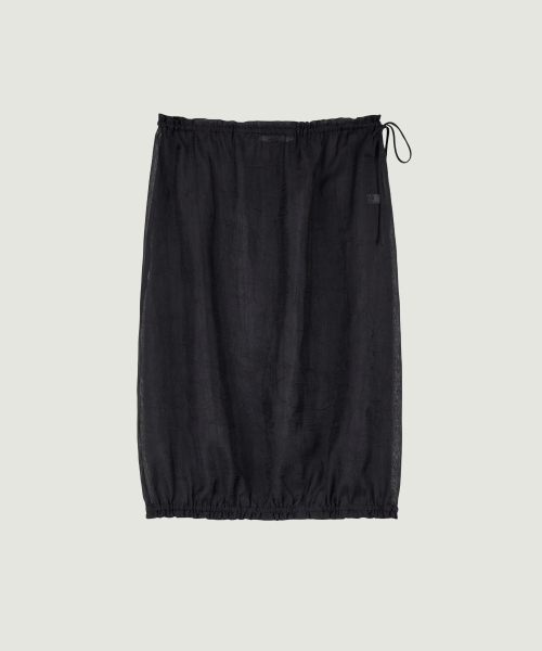 EMBLA MIDI SKIRT (BLACK)