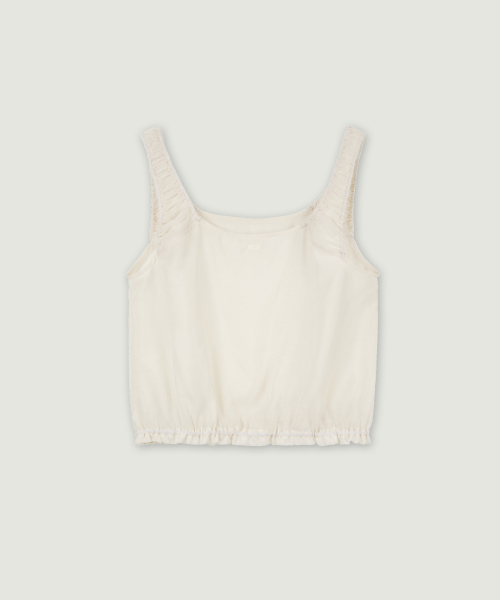 EMBLA SLEEVELESS TOP (CREAM)