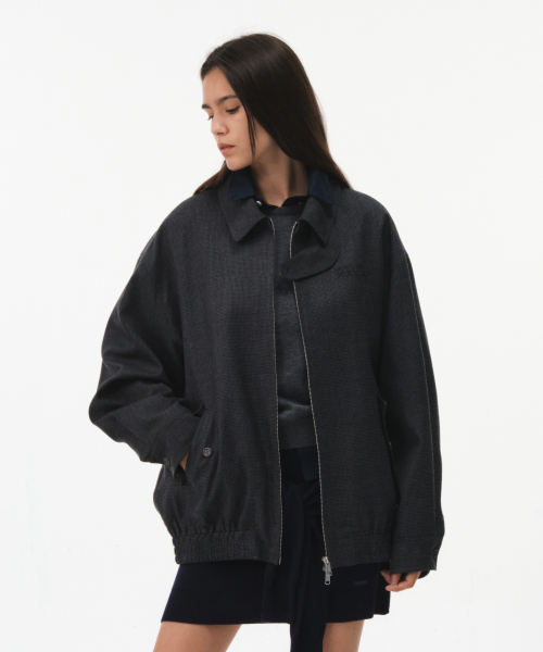 26FW MARINA JACKET (CHARCOAL)