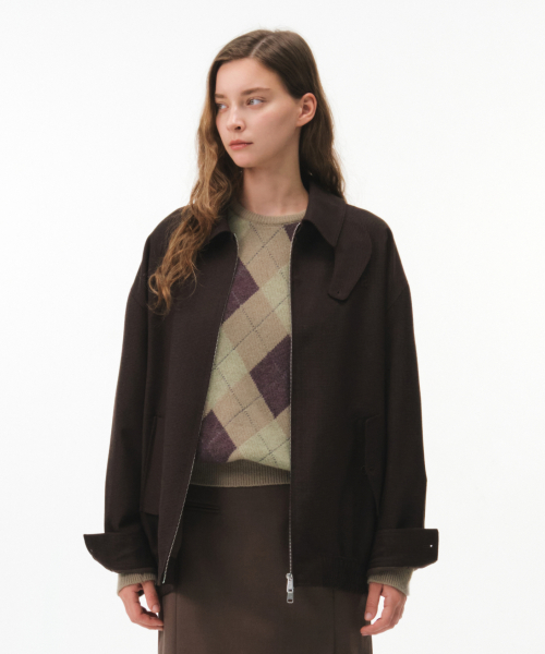 26FW MARINA JACKET (BROWN)