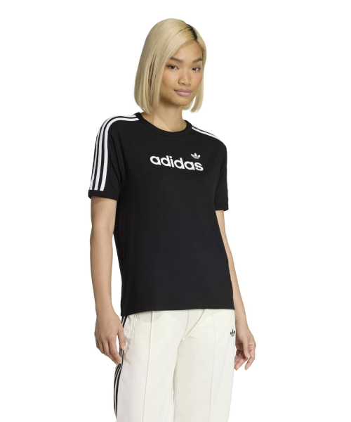 LINEAR TEE BLACK/WHITE