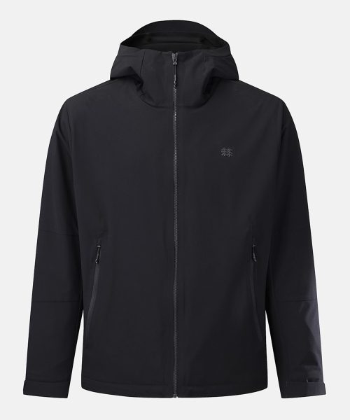 Men's soft-lined windproof jacket JWJJA26111BLK — Main product photo