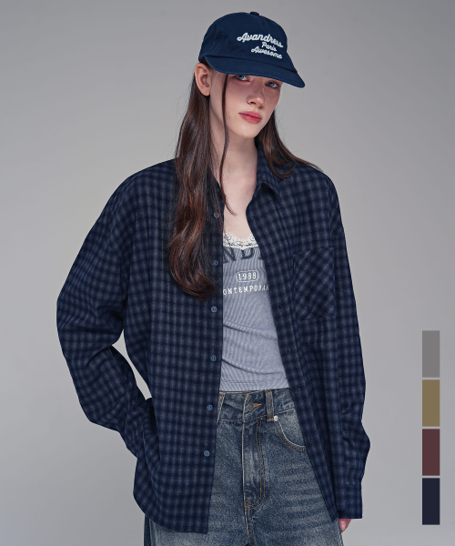 힐 체크 셔츠_4COL