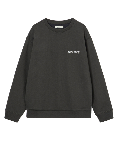 ARCHIVE CREST SWEATSHIRT IN CHARCOAL