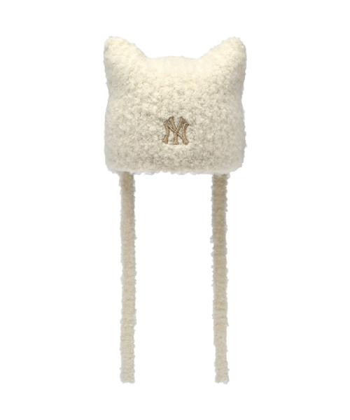 Meowing Earflap Beanie