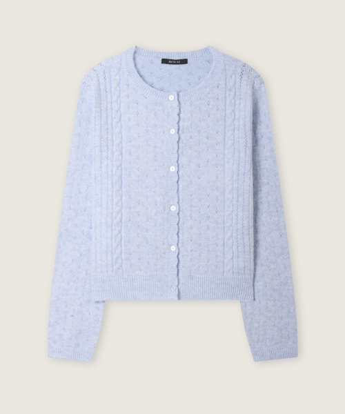 Openwork Wool Cardigans RMCKG4TRT2