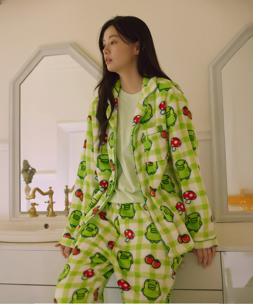 [Damagotchi] Sleep Pajamas (Green)_SPPPG4VU08