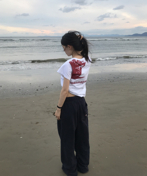 성수 락 티셔츠 (화이트)