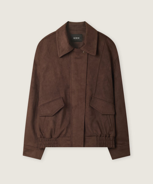 Fake Suede Blouson Jumper RMJKG4TR13