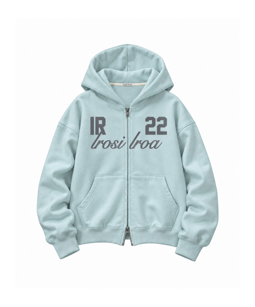 IR 22 Hoodie Zip-up (Mint)