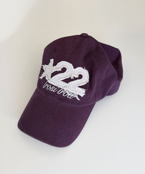 22 Patchwork Cap (Plum)