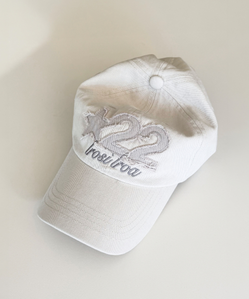 22 Patchwork Cap (Ivory)