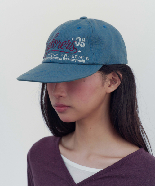 EXPLORERS BALL CAP (TEAL GREEN)