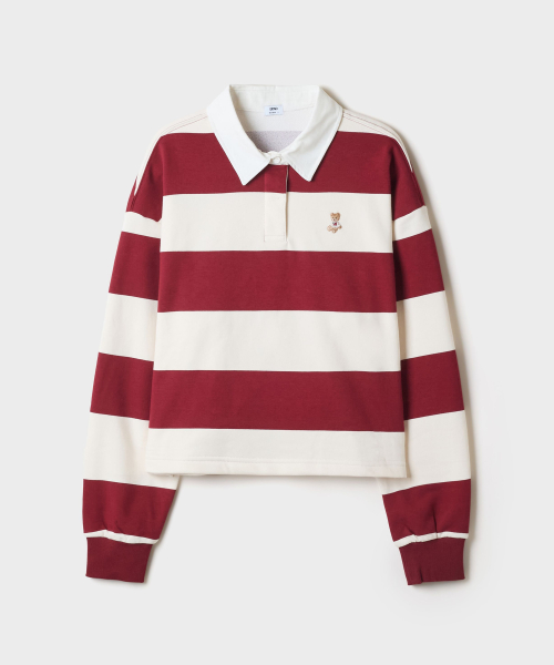 [LILLI] Rugby Crop Sweatshirt_SPMNG4TG60