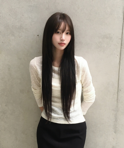 Rose Sheer Lace T-Shirt_Cream