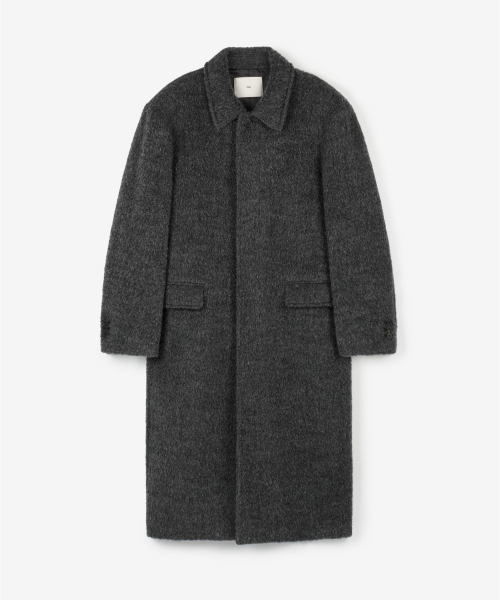 Oversized Alpaca Mac Coat (Dark Grey) TNCO6F101CG
