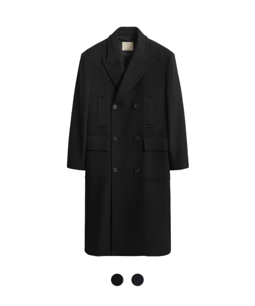포터리 Melton Wool Double Breasted Coat - 2 Color