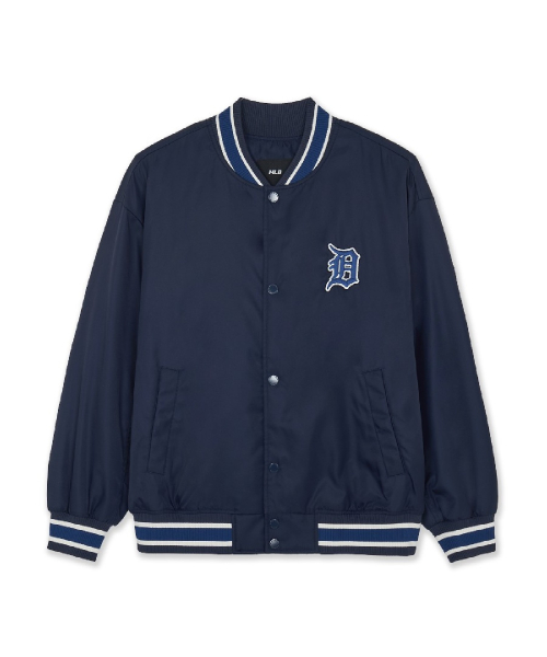 NYLON LETTER VARSITY JACKET
