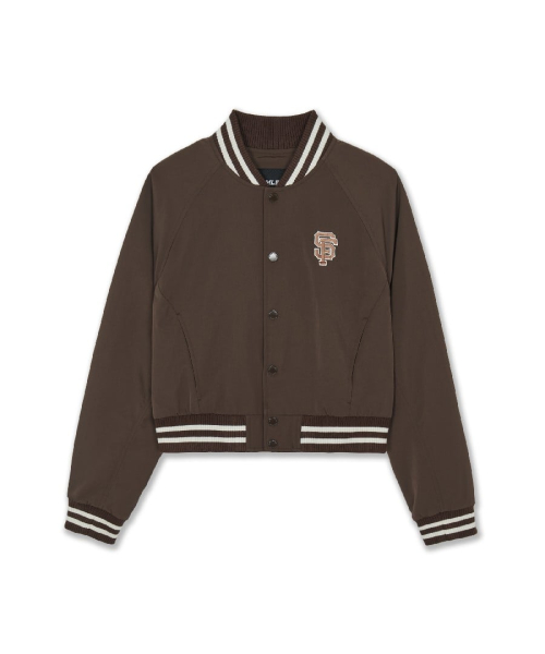 WomenS Nylon Wellness Crop Jacket