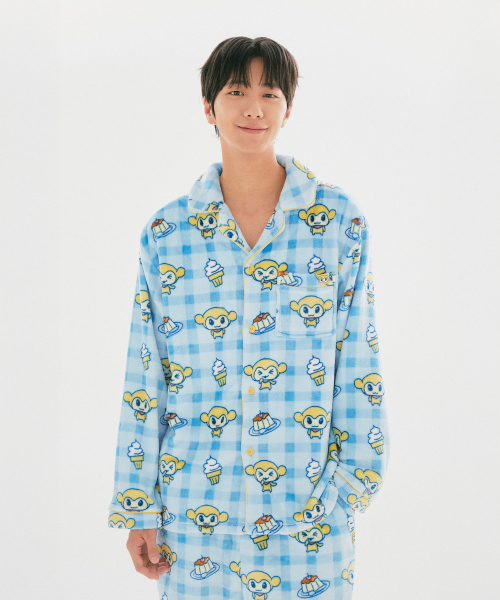 TAMAGOTCHI Sleep Pajamas (Blue)_SPPPG4VU08