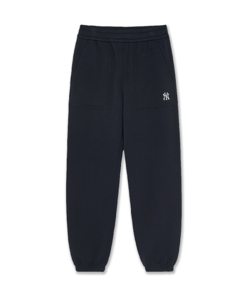 Basic Small Logo Brushed Jogger Pants