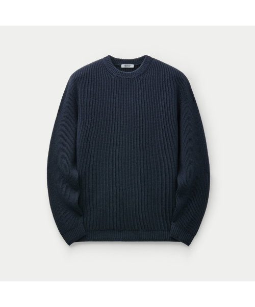 CROSSLEY DYED EXTRAFINE MERINOS WOOL SWEATER SOWAW26001NYD