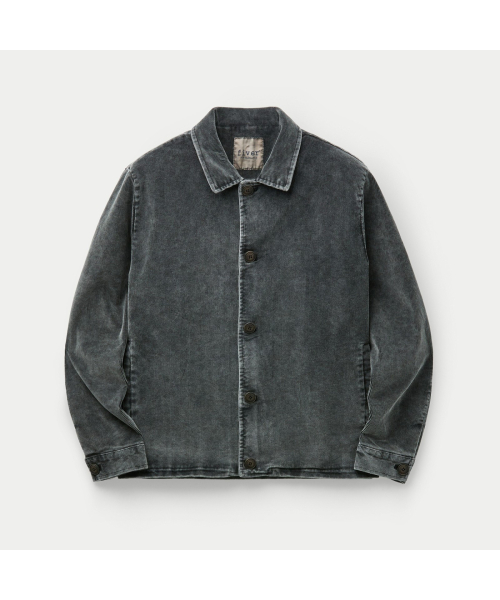 FIVER CORDUROY STONE MARBLED WASH JACKET SOUAW26101BKX