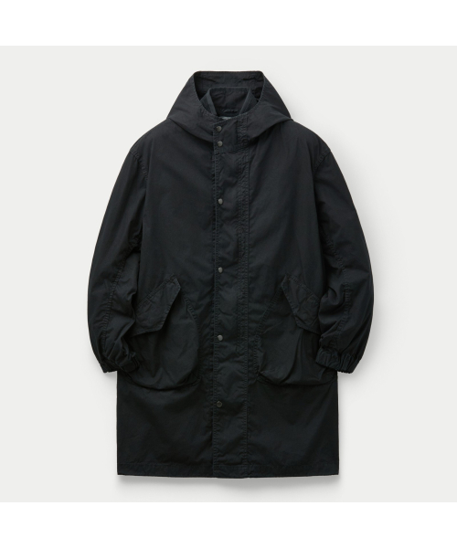 SAGE DE CRET Oxford Three-Way Hooded Coat SVCAW26001BKX