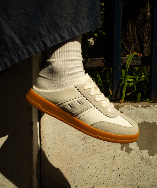 SANTOS MULE_OFF WHITE/GREY — Main product photo