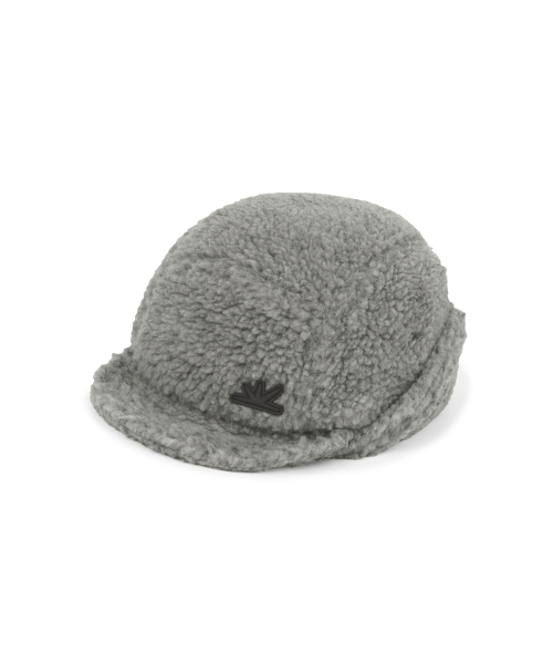 Kumo Sherpa Earflap Cap Charcoal