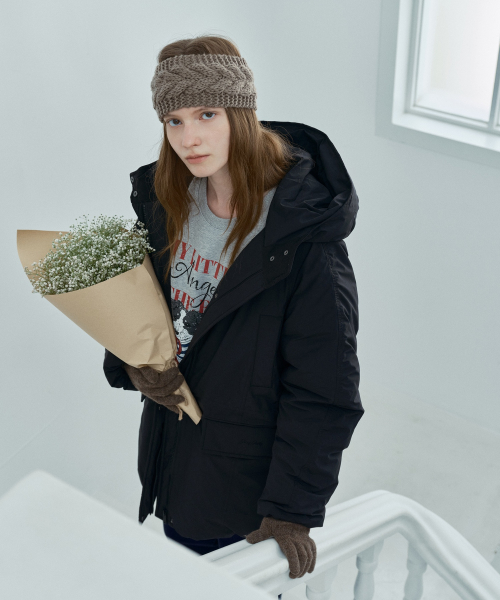 Hooded Half-Length Duck Down J1DJ720D