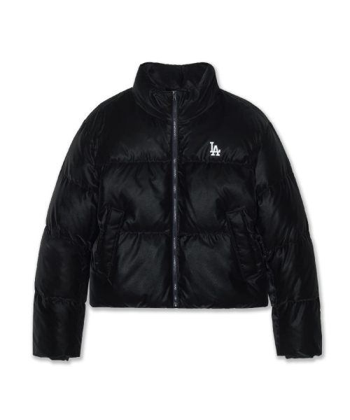 WomenS Matt Glossy Crop Down Jkt