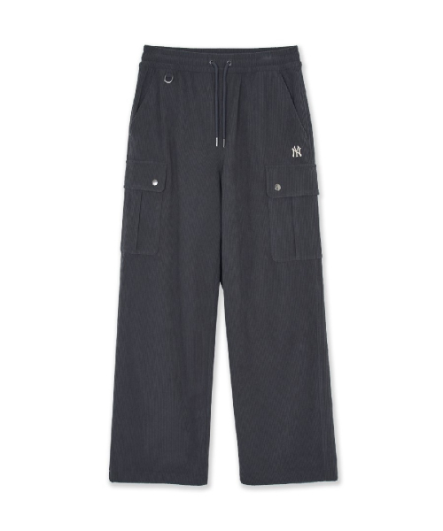 Vintage Corduroy Cargo Wide Pants