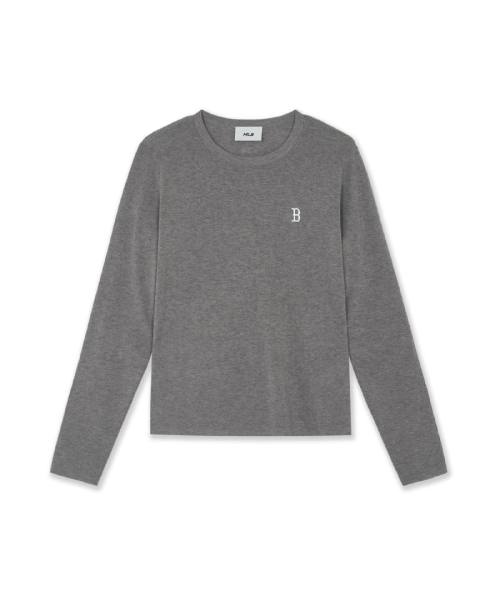 WOMENS BASIC LIGHTWEIGHT CREWNECK KNIT PULLOVER