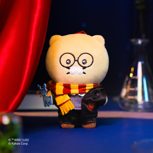 해리 포터X카카오프렌즈 그리핀도르 키링인형_춘식이