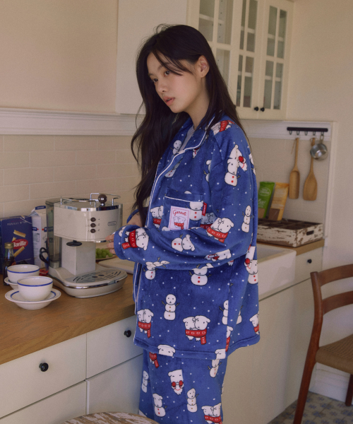 GANADI Sleep Pajamas (Navy)_SPPPG4VU07