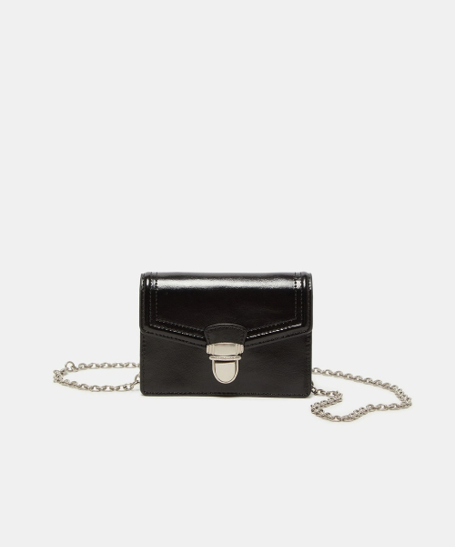 Noir Chain Card Wallet_RCWGX26643BKX