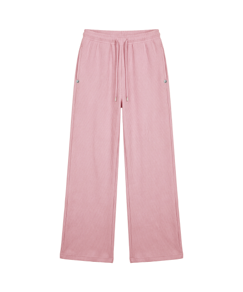 엠블럼 글리터 로우라이즈 이지 팬츠_라이트 핑크 Emblem Glitter Ezzy Pants_Light Pink