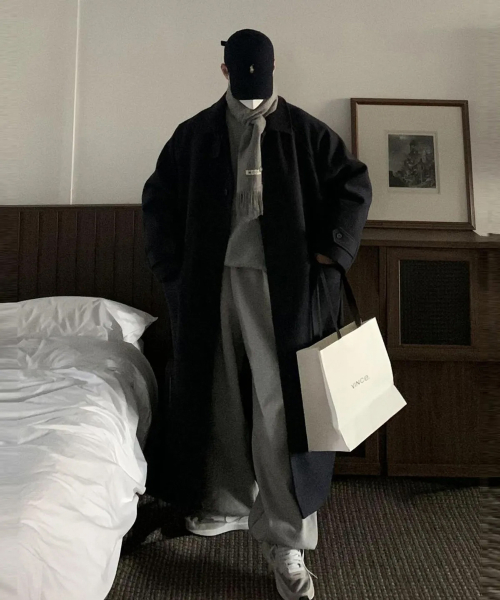 너스 YEI Coat Wool (Navy)