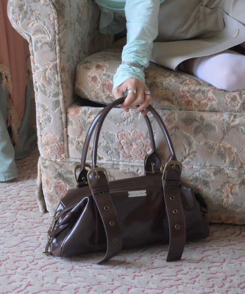 스묜 Belt Detail Handbag