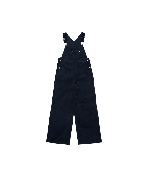 피브비 Corduroy Overalls (ocean navy)