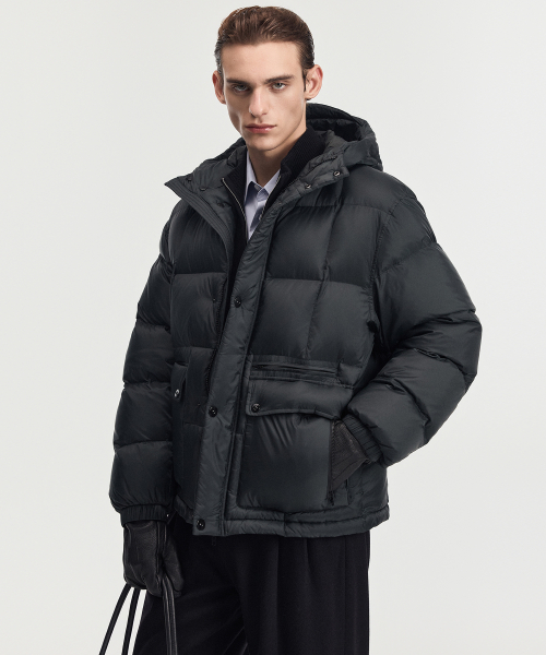 Karakoram European Goose Down Jacket (Dark Green) TNJU6F205E2 — Main product photo